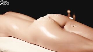 A masseuse relaxes his client with sensual touches, leading to an intense encounter