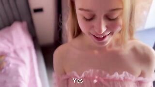 My stepsister needed new underwear for her date, so I helped her pick some out