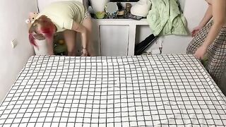 A newlywed couple has a bloopers compilation of their intimate moments, with passionate encounters that capture the raw energy of their chemistry