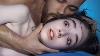 A shy teen gets fucked hard by her daddy in a rough session