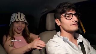 A Colombian girl, Dani Ortiz, has an intense encounter with a taxi driver in a steamy FakeTaxi scene