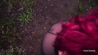 Meet Big Ass Russian Whore and her cottage cheese ass creampie