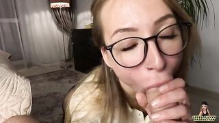 A girl is fucking with her boss after work