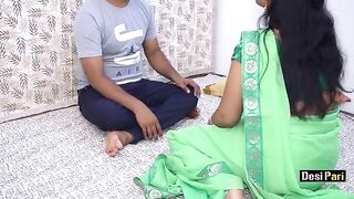 Desi Pari Bhabhi getting fucked before marriage in Hindi