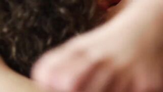 Redhead hippie teen gets fucked and swallows cum