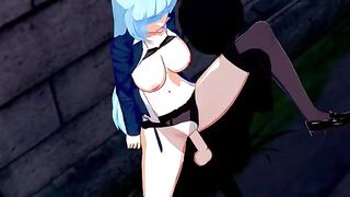 Hentai animation with Kasumi Miwa from Jujutsu Kaisen series