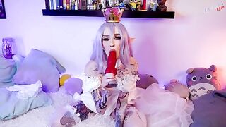 Mario finally fucked Bowsette in her wet pussy - CUT
