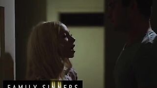 Two step siblings get naughty and do the deed