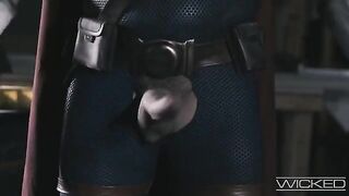 Deadpool, Yelena, and Taskmaster fuck Black Widow hard