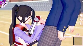 Game Koikatsu! ]Have sex with Big tits DanMachi Yamato Mikoto.3DCG Erotic Anime Video - 3D Hentai Game