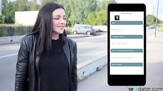 A woman found a guy on a dating site and had sex with him