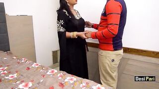 Desi Pari was seduced by her step-cousin and fucked hard in Hindi