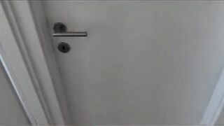 The girl forgot to put a condom and received a creampie in her pussy