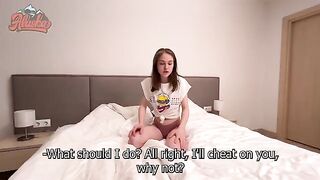 My husband is a real cuckold, he loves it