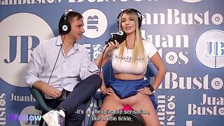 Juan Bustos Podcast: OMG, she's vibrating like a sex machine!