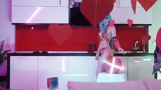 Happy Valentine’s Day from a cute cosplay girl, Sia Siberia’s ass edition