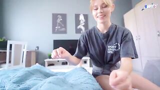 Pervert guy fucked his stepsister, she couldn't resist his cock and came