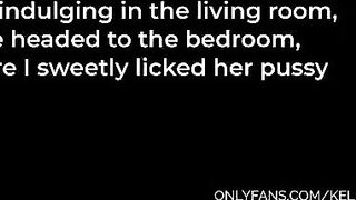 The girl has sex right on the kitchen table in 4K