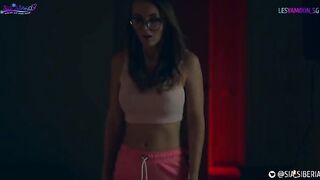 Scary sex story with stunning cosplay Sia Siberia in Halloween vibe