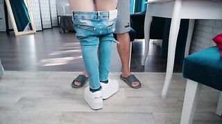Sorry, babe. I messed up your stepsister’s tight ass. It squirted all over