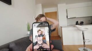 I'm teaching my boyfriend a lesson through his best friend's impressive size
