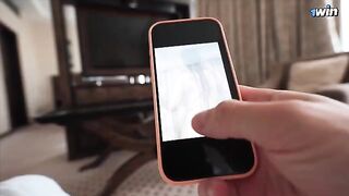 Stepbro spies on me in the shower and threatens to tell parents