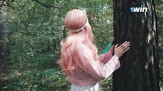 Lost in the forest and fucked by a forester's cock