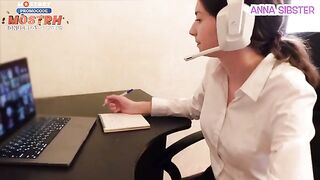 I can make a blowjob, but I won't cheat on my boyfriend, starring Anna Sibster