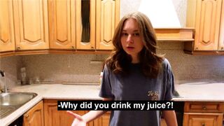 My angry roommate turned into a cute girl after I had sex with her