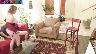 I’m teaching my stepson to have sex, using my ass in this steamy homemade scene