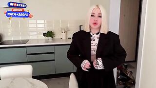 A disgruntled neighbor gets fucked hard by the blonde babe
