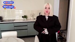 A disgruntled neighbor gets fucked hard by the blonde babe