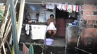 The black girl did not know about the hidden phone in the house