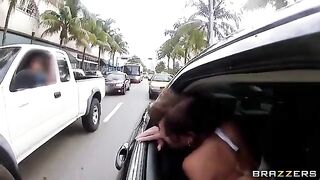 The guy with friends has sex with two whores