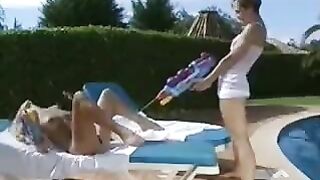 The first experience of lesbian sex for two girls