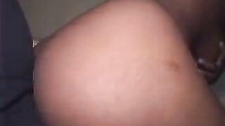 Beautiful girl with big natural tits fucks hard