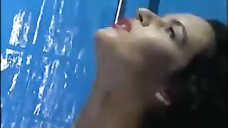 Couple engaged in passionate sex right in the bathroom, as usual