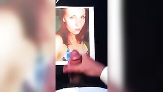 The photo shoot got too hot and the model began to play with her pussy