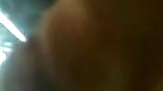 The guy squeezed the ass of the girl on the bus, she moaned with pleasure