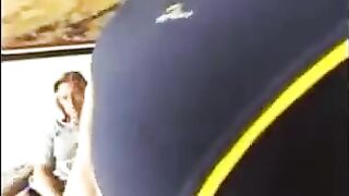 A Russian guy forced sex on a girl in the street