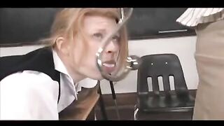 Lesbian bondage has no borders, even for girls
