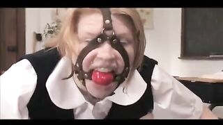 Lesbian bondage has no borders, even for girls