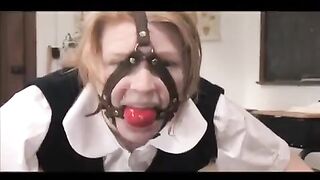 Lesbian bondage has no borders, even for girls