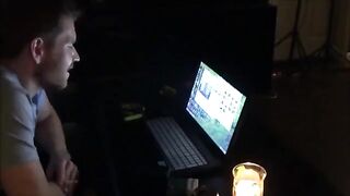 A wife gets horny after seeing a porn and fucks her husband