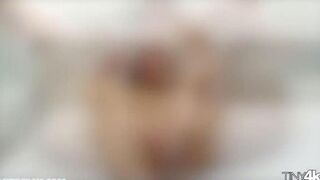 Fat guy's huge cock fucks a girl with braces hard
