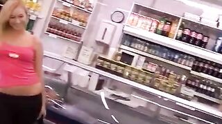Stunning blonde teen gets fucked hard by a hot thief