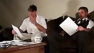 A real incest - his brother made a cumshot in the vagina