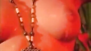 A hot brunette has sex at home and is being watched
