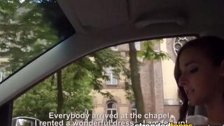 A newly married woman has sex with a taxi driver in his car