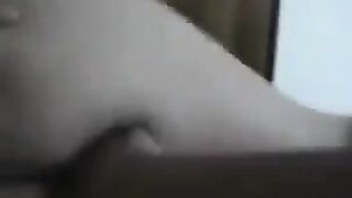Negro man shoots his ass with an ex-girlfriend in the video